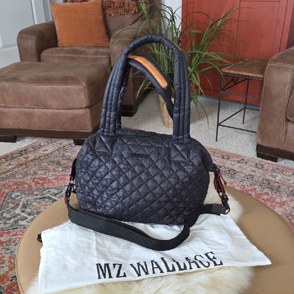 MZ Wallace Handbags - Gorgeous MZ Wallace Black Quilted Crossbody/Shoulder Bag 🖤🎁❤️